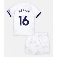 Dětský fotbalový dres Tottenham Hotspur Timo Werner #16 2023-24 Domácí Krátký Rukáv (+ trenýrky)